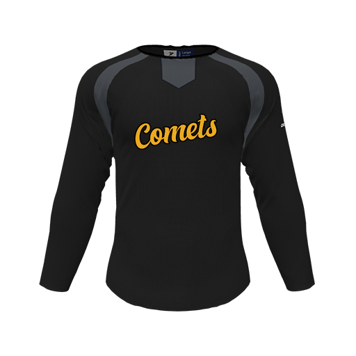 [CUS-DFW-PULL-FLC-CNK-LSL-BLK-YS-LOGO1] Pullover (Youth S, Black, Logo 1)