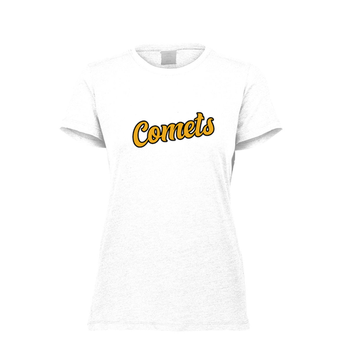 [3067.005.XS-LOGO1] Ladies Ultra-blend T-Shirt (Female Adult XS, White, Logo 1)