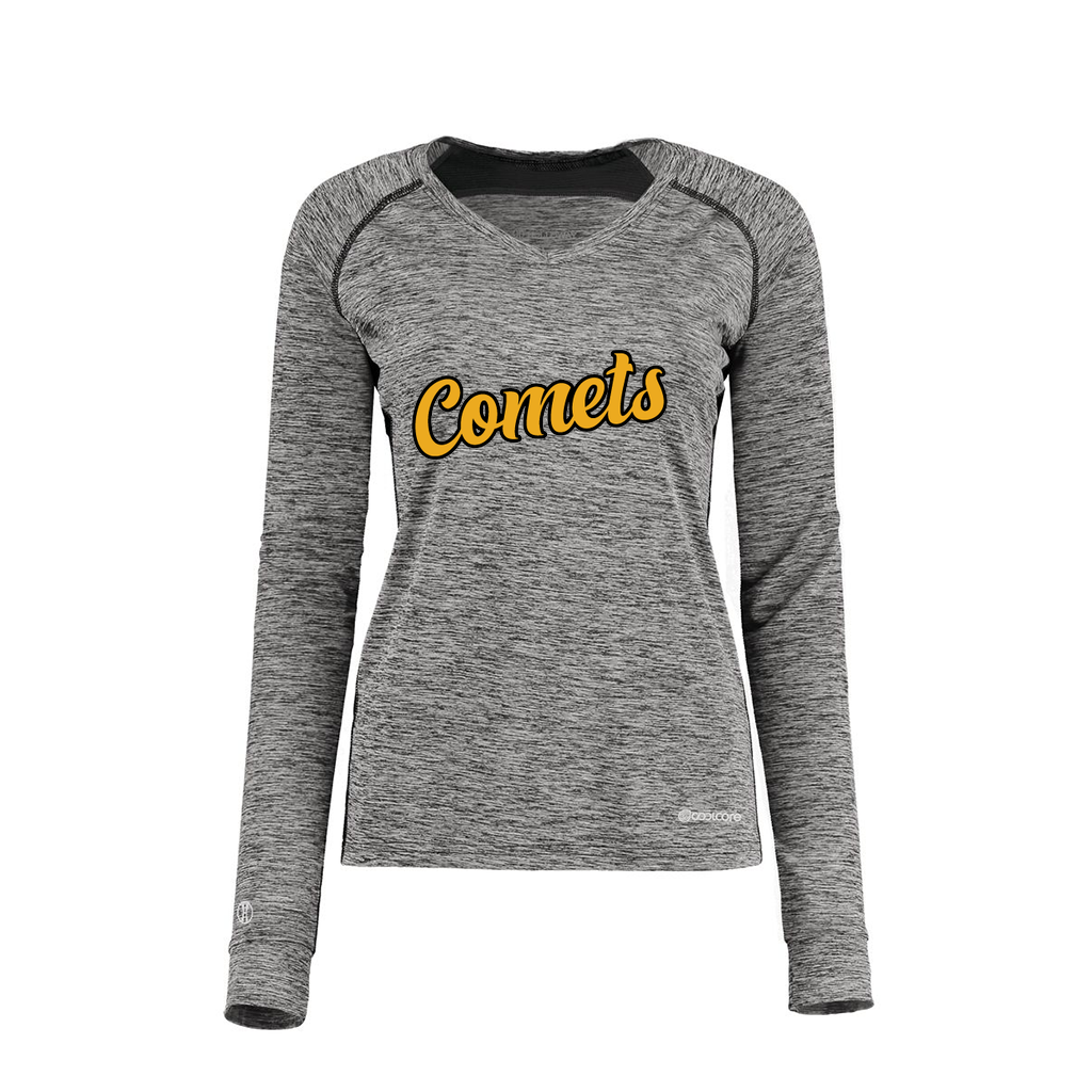 Ladies Electric Long Sleeve Shirt