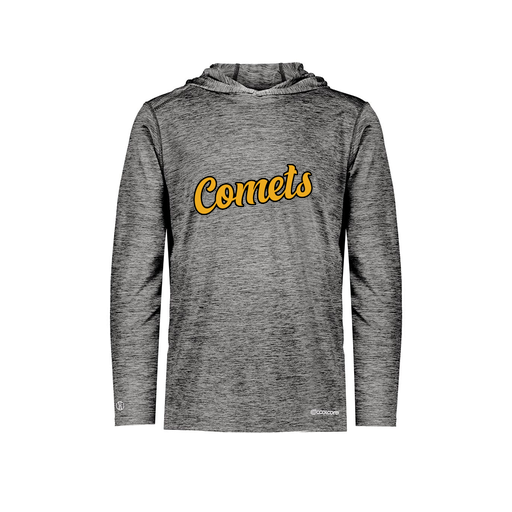 [FOLHCGBK-YS-LOGO1] Decker Youth Charge Hoodie (Youth S, Black, Logo 1)