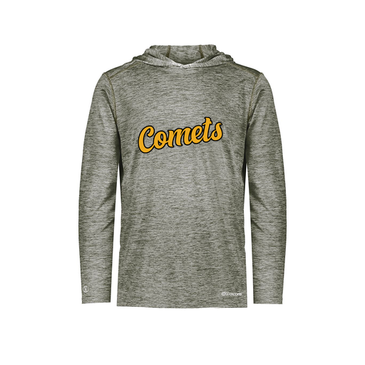 [CUS-DFW-CHGHOOD-PER-LSL-GRY-YS-LOGO1] Youth Charge Hoodie (Youth S, Gray, Logo 1)